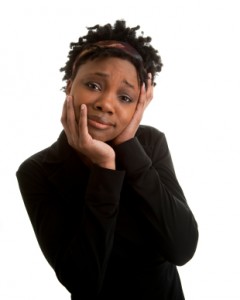 confused woman