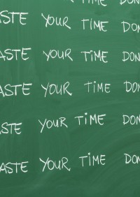 Wasting time