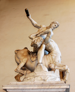 Hercules defeating Centaur